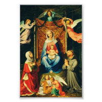 Madonna mit Kind, Hl. Adelheid und Hl. Franziskus