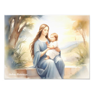 Madonna mit Kind Jesus Fotodruck