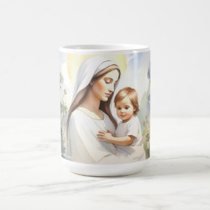 Madonna mit Kind Jesus Kaffeetasse