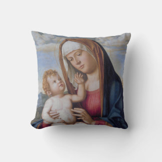 Madonna mit Kind Kissen