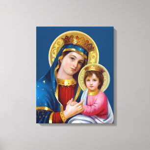 Madonna mit Kind Leinwanddruck