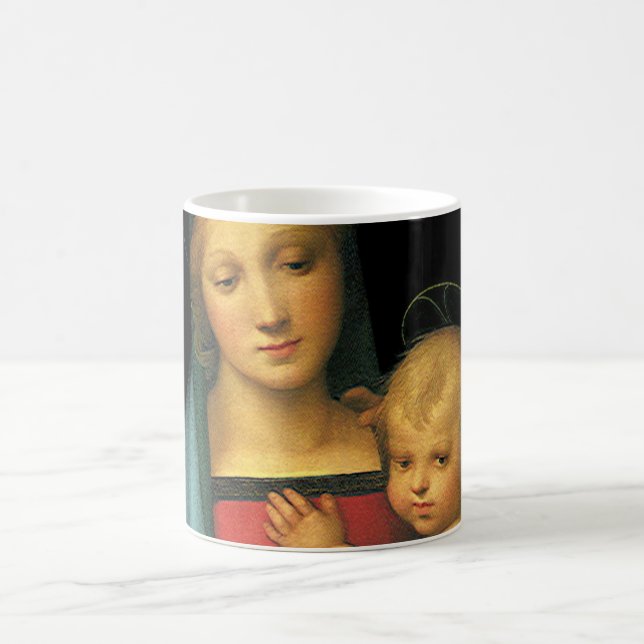 Madonna mit Kind, Madonna del Granduca von Raphael Kaffeetasse (Mittel)