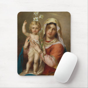Madonna mit Kind Mousepad