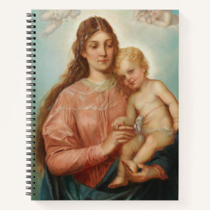 Madonna mit Kind Notizbuch