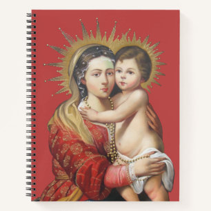 Madonna mit Kind Notizbuch