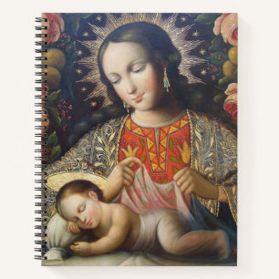 Madonna mit Kind Notizbuch