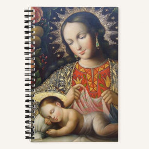 Madonna mit Kind Notizbuch
