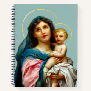 Madonna mit Kind Notizbuch