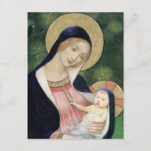 MADONNA MIT KIND POSTKARTE