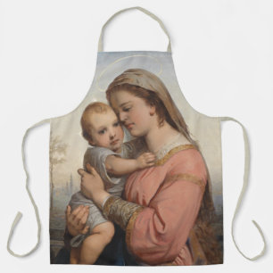 Madonna mit Kind Schürze