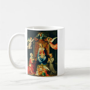Madonna mit Kind, St. Adelheid und St. Franziskus Kaffeetasse