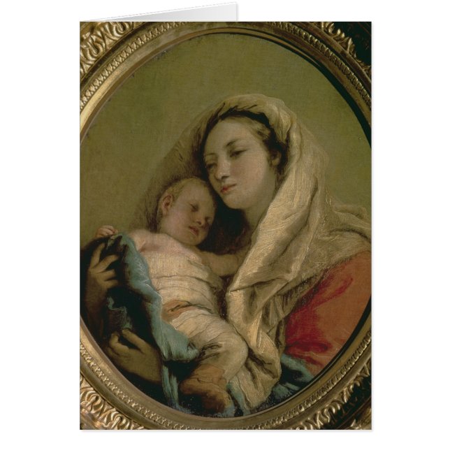 Madonna mit schlafendem Kind, 1780s (Vorne)