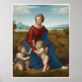 Madonna mit Wiese Raphael Sanzio Poster