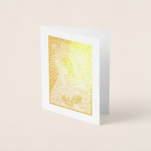 MADONNA NOIR en Golden Riza Oklad carte de rembour