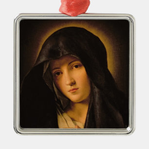 Madonna Silbernes Ornament
