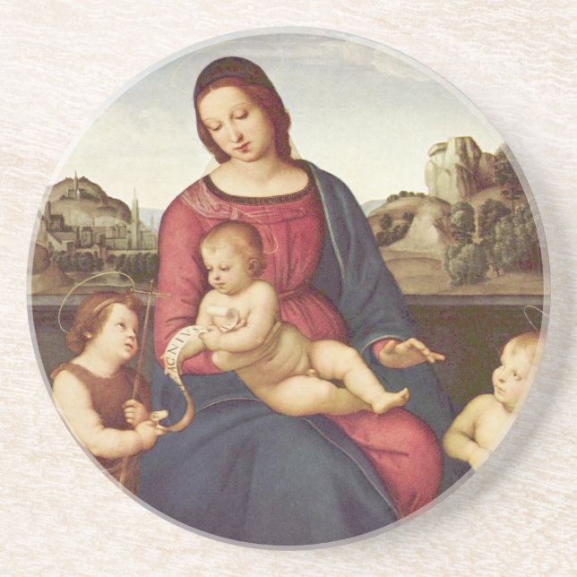 Madonna Terranuova Getränkeuntersetzer (Vorne)