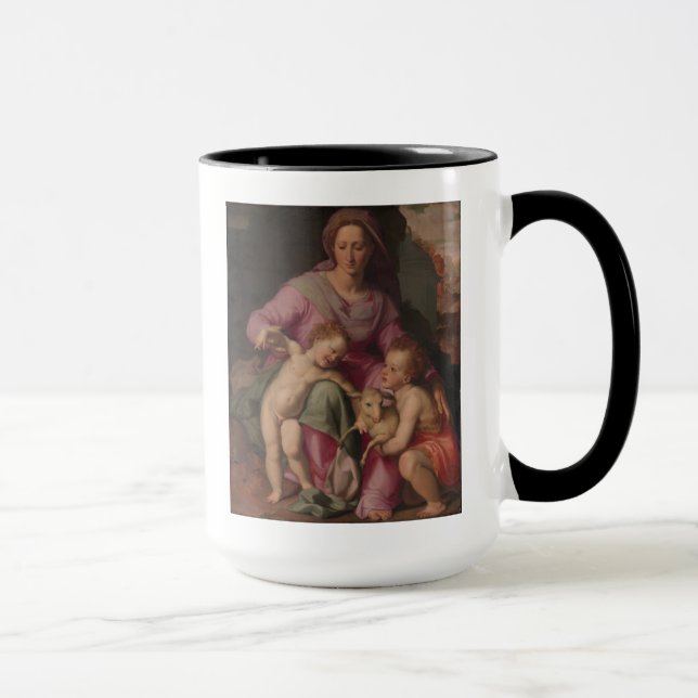 Madonna u. Kind mit Johannes der Baptist Tasse (Rechts)