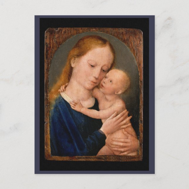 Madonna und Christ Kind Postkarte (Vorderseite)