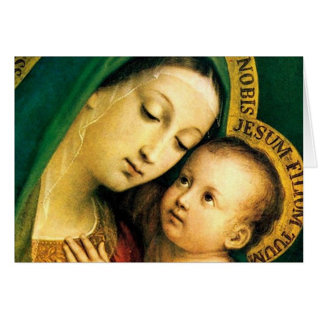 MADONNA UND KIND (Vorderseite (Horizontal))