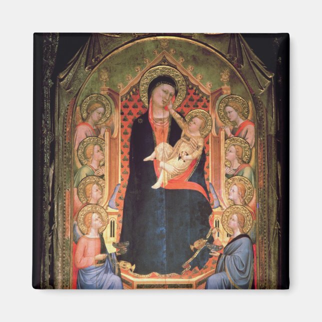Madonna und Kind, 1347 Magnet (Vorne)