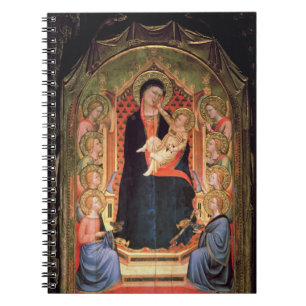 Madonna und Kind, 1347 Notizblock