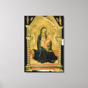 Madonna und Kind, 1400 Leinwanddruck
