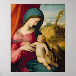 Madonna und Kind, 1512-14 Poster