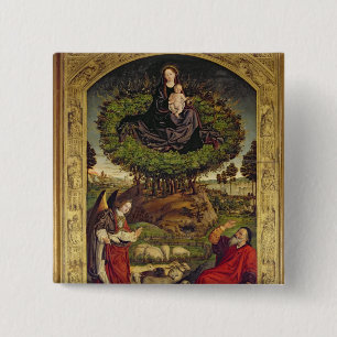 Madonna und Kind 2 Button