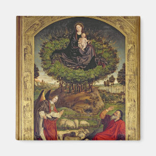 Madonna und Kind 2 Magnet