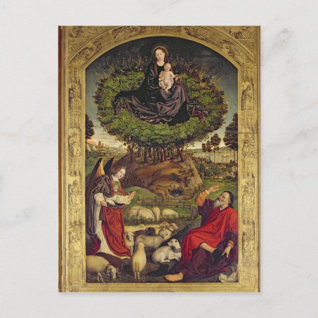Madonna und Kind 2 Postkarte (Vorderseite)
