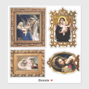 Madonna und Kind Aufkleber