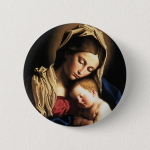 MADONNA UND KIND BUTTON
