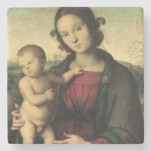 Madonna und Kind, c.1495 Steinuntersetzer