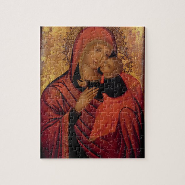 Madonna und Kind, c.1650 (Platte) (Vertikal)