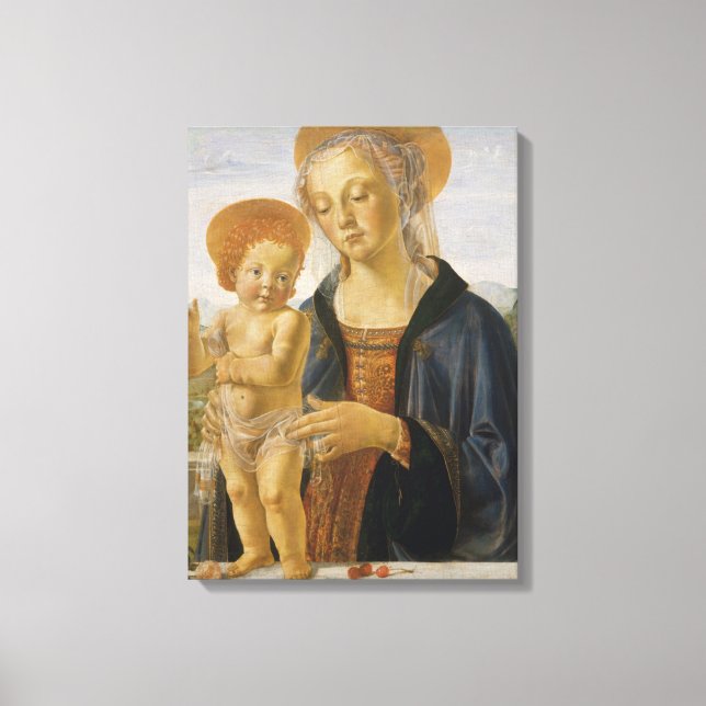 Madonna und Kind, ca. 1470 Leinwanddruck (Vorderseite)