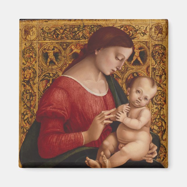 Madonna und Kind, ca. 1505-07 Magnet (Vorne)