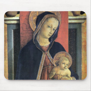 Madonna und Kind - Carlo Crivelli - c1468 Mousepad