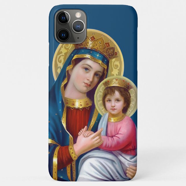 Madonna und Kind Case-Mate iPhone Hülle (Rückseite)