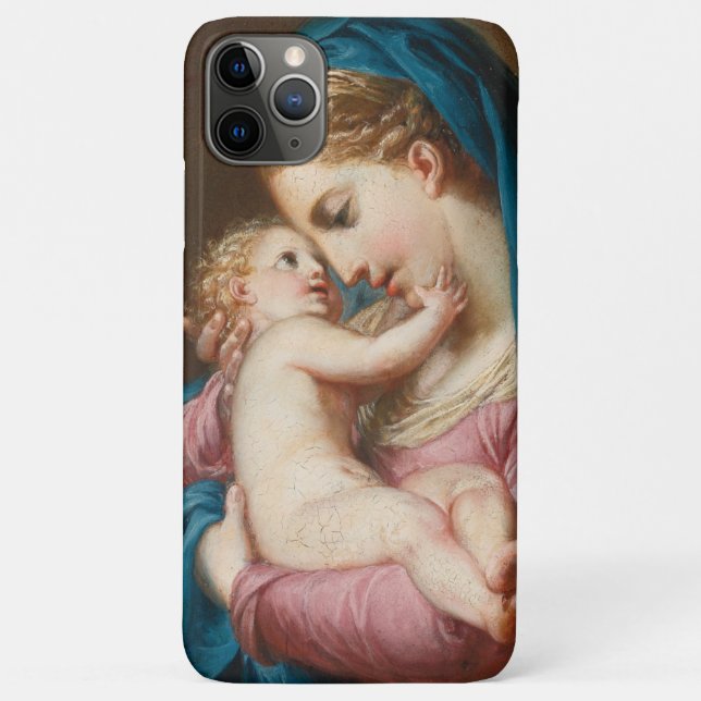 Madonna und Kind Case-Mate iPhone Hülle (Rückseite)