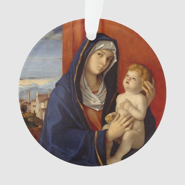 Madonna und Kind, circa 1485 Ornament (Vorderseite)