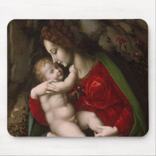 Madonna und Kind, circa 1520 Mousepad