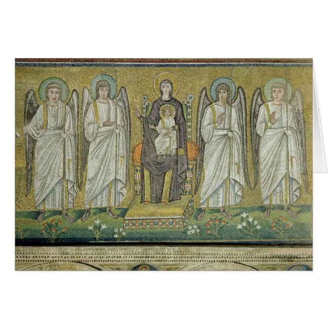 Madonna und Kind inthronisiert durch Engel (Vorderseite (Horizontal))