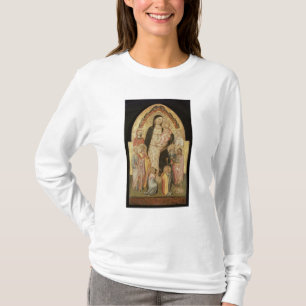 Madonna und Kind inthronisiert T-Shirt
