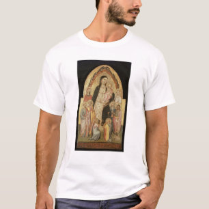 Madonna und Kind inthronisiert T-Shirt