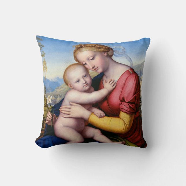 Madonna und Kind Kissen (Vorderseite)