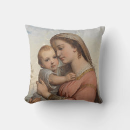 Madonna und Kind Kissen