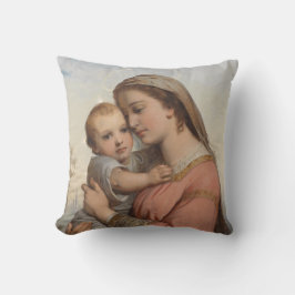 Madonna und Kind Kissen