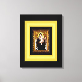 Madonna und Kind Kunst, Dichtung und Musik Leinwanddruck