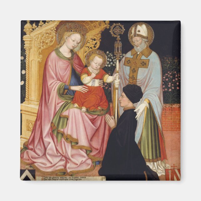 Madonna und Kind mit dem Spender Magnet (Vorne)