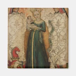 Madonna und Kind mit den Kornähren, 1440-50 Magnet